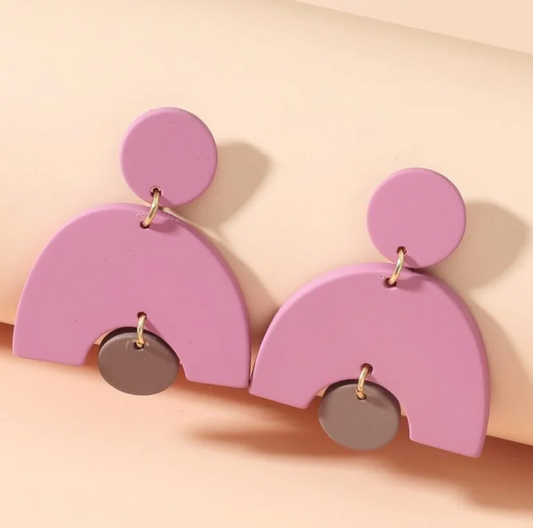 E01345PV CLAY EARRINGS