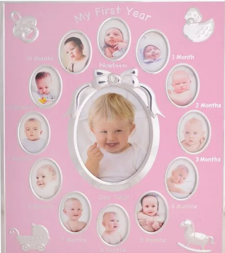 39861 BABY GIRL 1ST YR FRAME