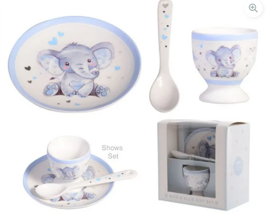 39104 BIRD&ELLIE GIFT SET BLUE