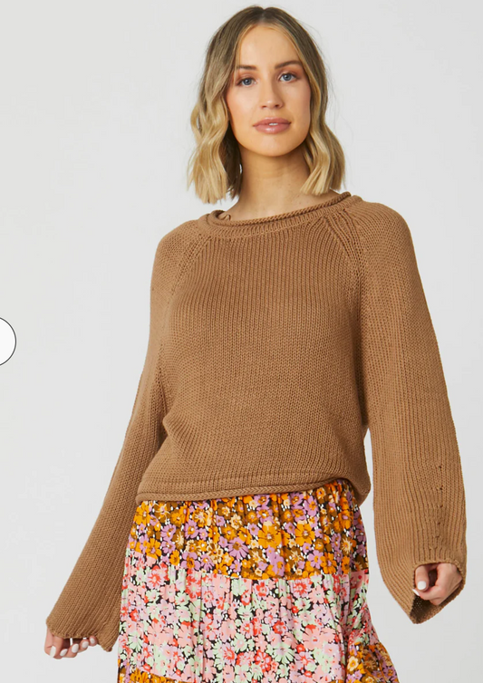 16227TKSSTOFFEE CARRIE KNIT