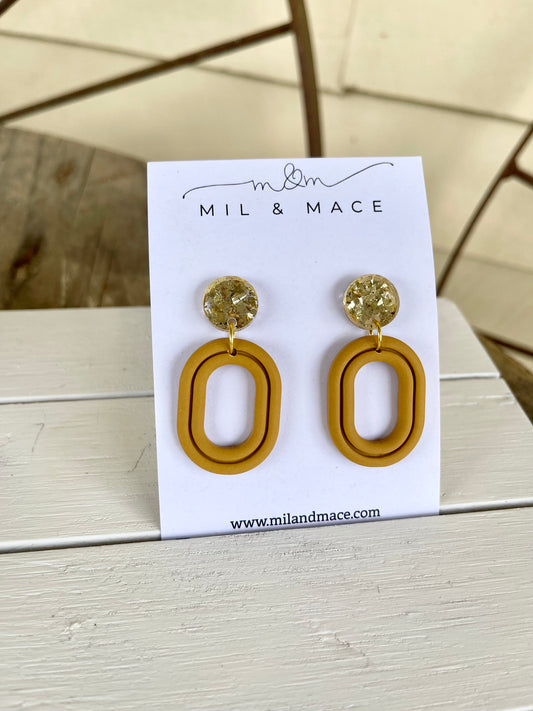 3986CLAY POLYMER CLAY EARRINGS