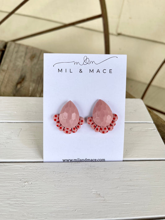 4016CLAY POLYMER CLAY EARRING