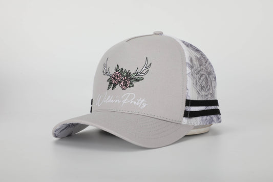 WILDECAP23 GREY FLORAL